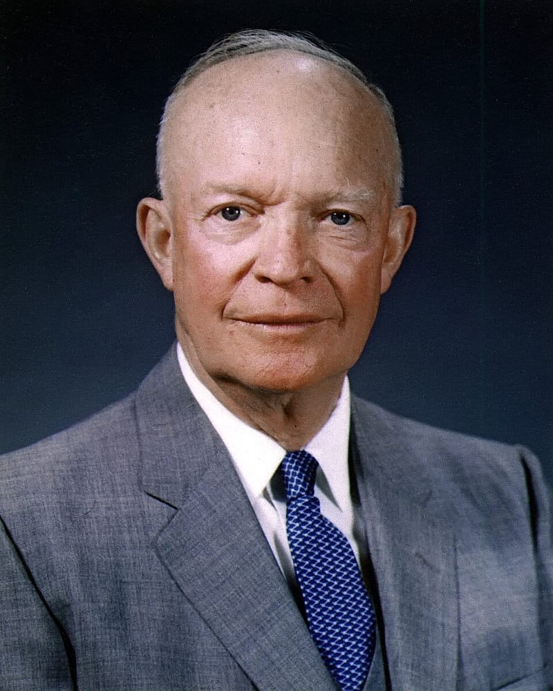 Official portrait photograph of President Dwight D. Eisenhower, 1959