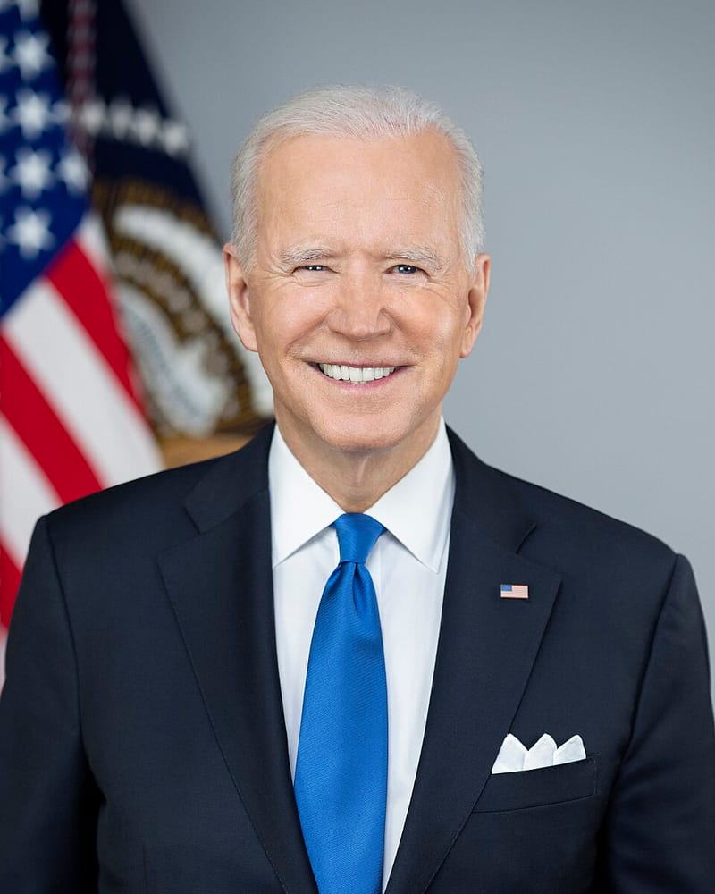 Official portrait of President Joe Biden, 2021